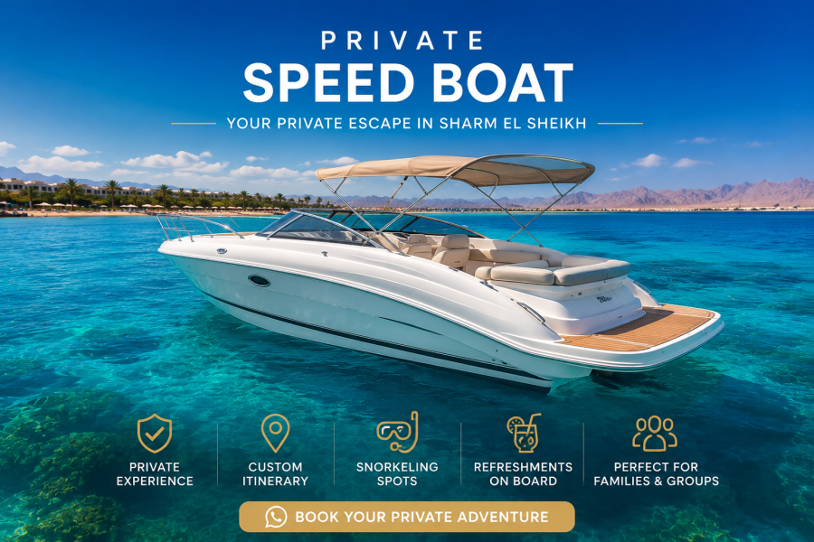 Private Speed Boat | Sharm El Sheikh