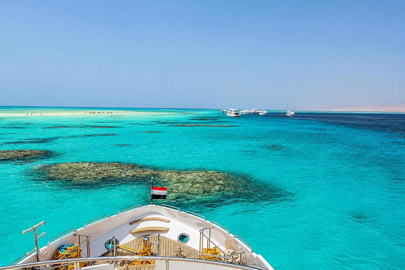Tiran Island Snorkeling Boat Tour | Sharm El Sheikh