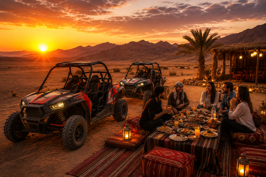 Desert Buggy Bike Sunset with Dinner | Sharm El Sheikh