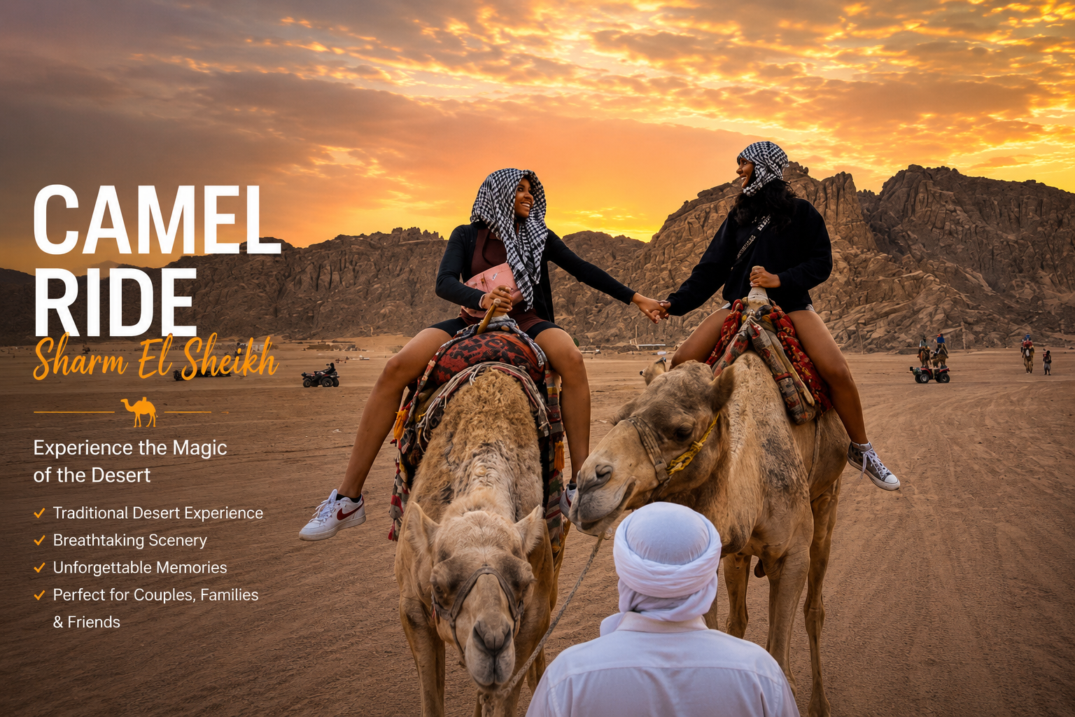 Desert Buggy Bike Sunset with Dinner | Sharm El Sheikh
