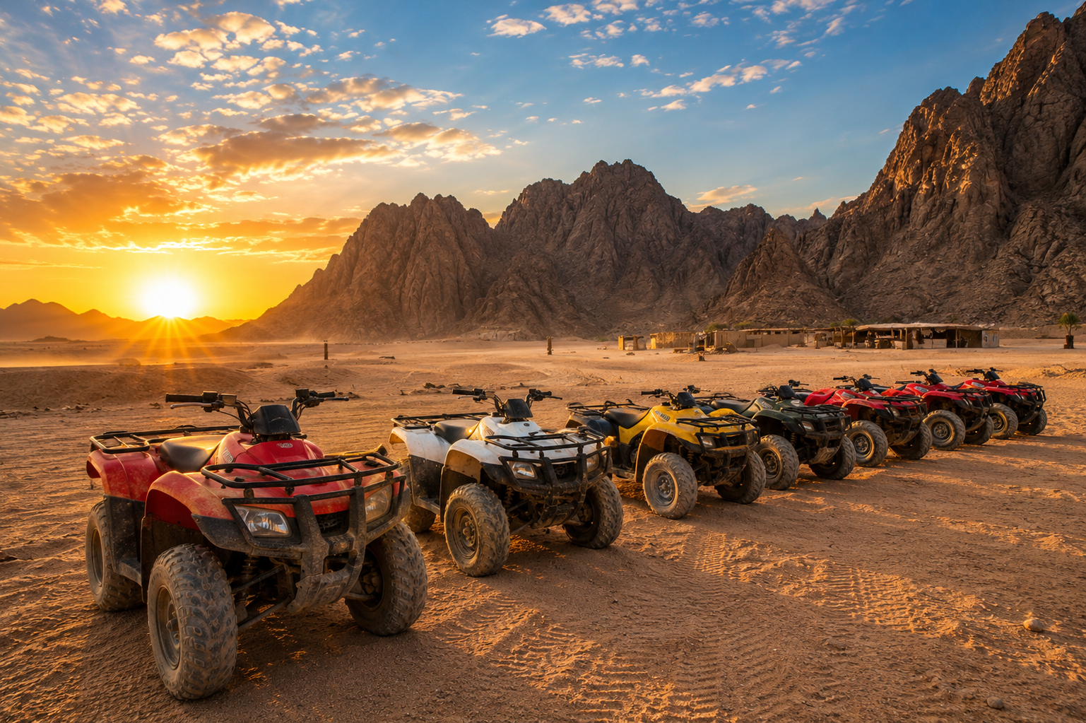 Desert Quad Bike Sunrise Excursion | Sharm El Sheikh
