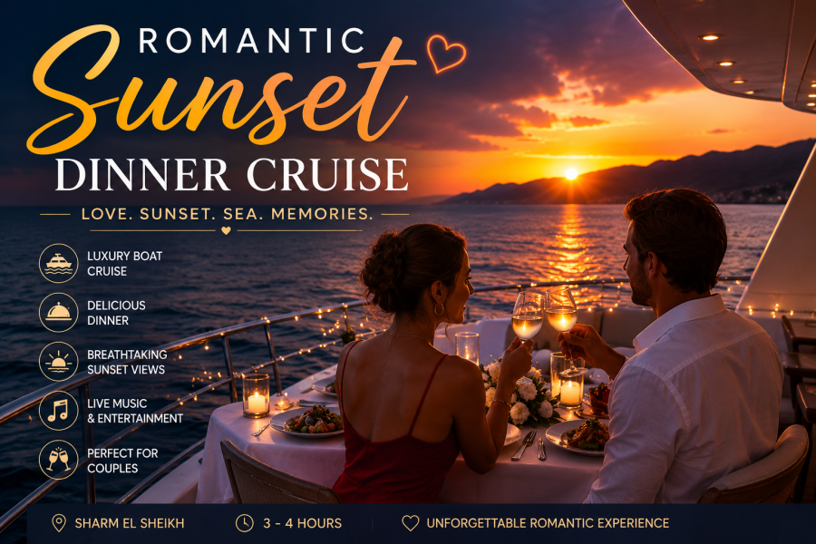 Romantic Sunset Dinner Cruise | Sharm El Sheikh