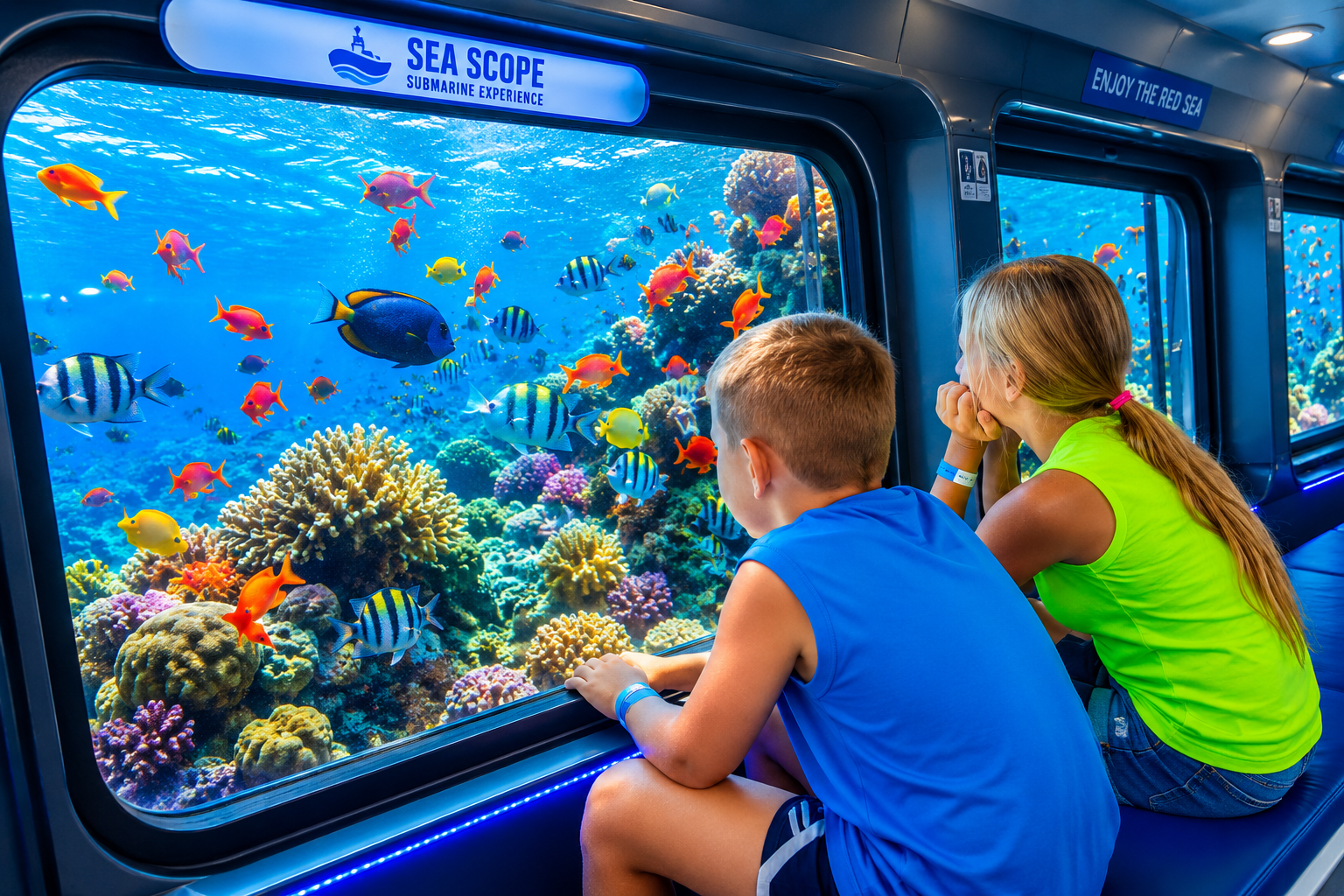 Sea Scope Submarine Boat Experience | Sharm El Sheikh