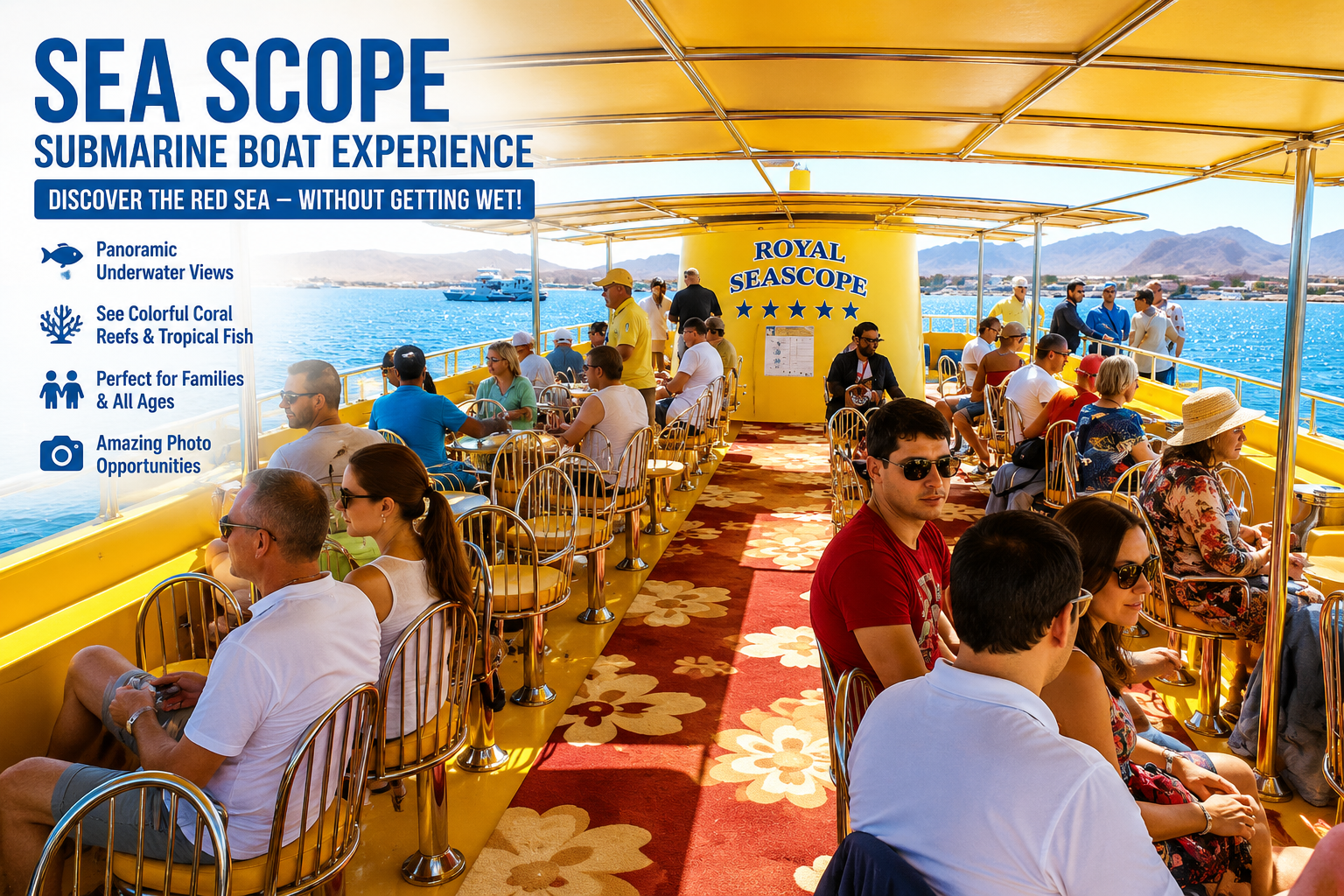 Sea Scope Submarine Boat Experience | Sharm El Sheikh