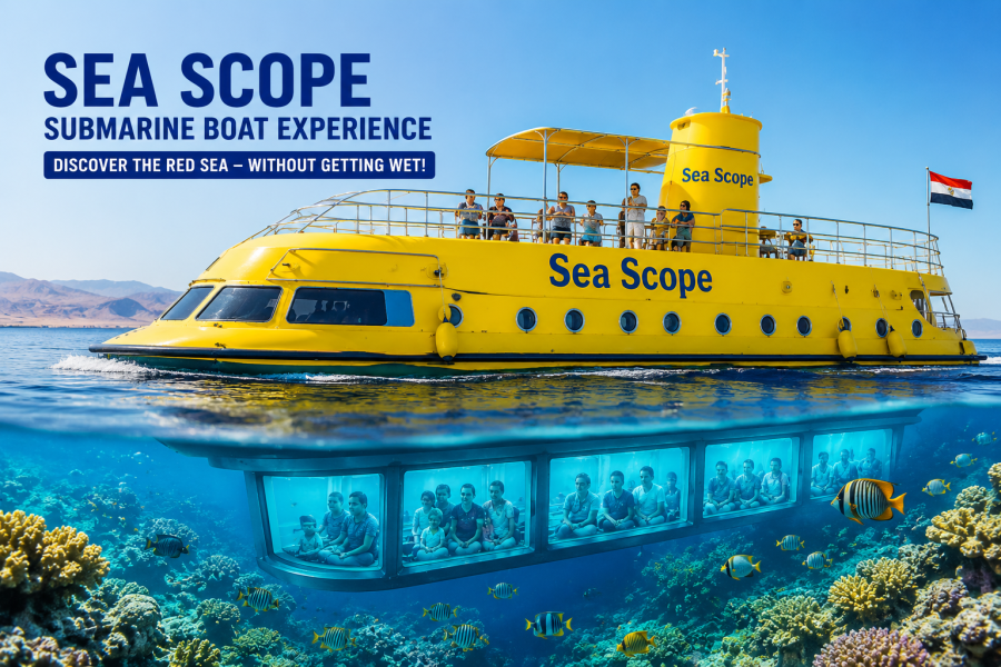 Sea Scope Submarine Boat Experience | Sharm El Sheikh